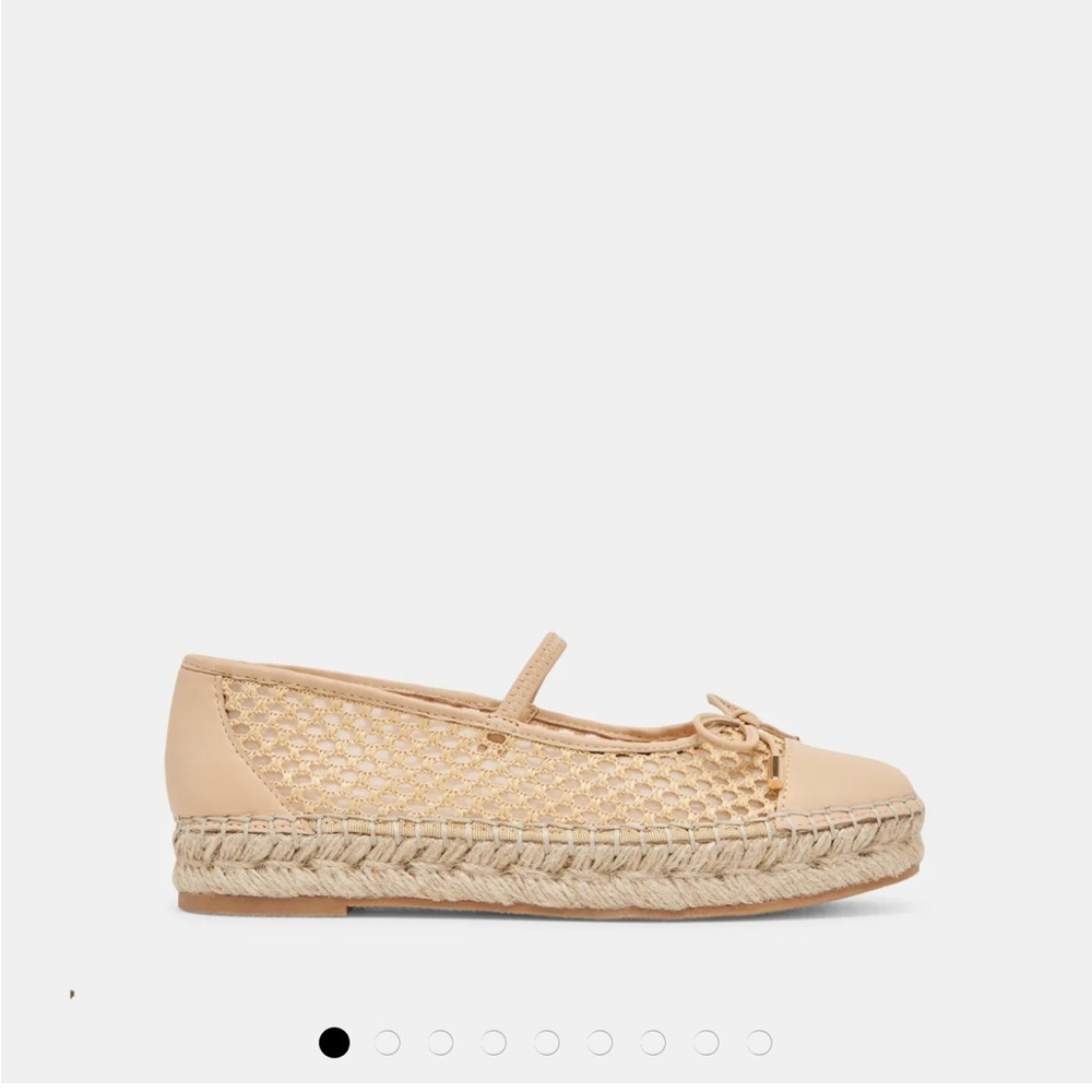 Dolce Vita Women's Beige Espadrille Flats